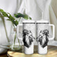Custom Rugby Africa Kenya Tumbler With Handle White Kenyan 22-23 Motif - African Pride