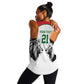 Custom Rugby Africa Kenya Women Racerback Tank White Kenyan 22-23 Motif - African Pride