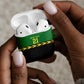 Custom Cricket Africa Malawi AirPods Case Malawi Chevron Pattern