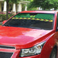Custom Cricket Africa Malawi Auto Sun Shade Malawi Chevron Pattern