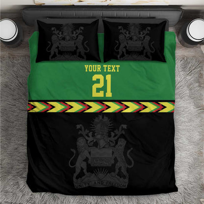 Custom Cricket Africa Malawi Bedding Set Malawi Chevron Pattern - African Pride