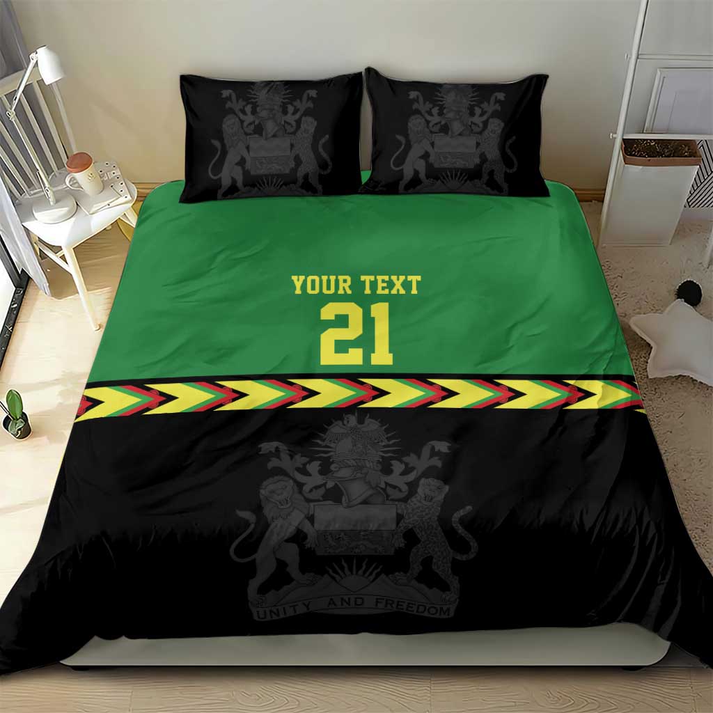 Custom Cricket Africa Malawi Bedding Set Malawi Chevron Pattern - African Pride