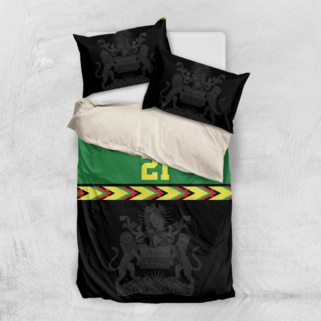 Custom Cricket Africa Malawi Bedding Set Malawi Chevron Pattern - African Pride