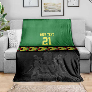 Custom Cricket Africa Malawi Blanket Malawi Chevron Pattern - African Pride