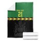 Custom Cricket Africa Malawi Blanket Malawi Chevron Pattern - African Pride