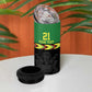 Custom Cricket Africa Malawi 4 in 1 Can Cooler Tumbler Malawi Chevron Pattern - African Pride