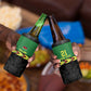 Custom Cricket Africa Malawi 4 in 1 Can Cooler Tumbler Malawi Chevron Pattern - African Pride