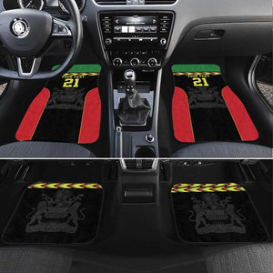Custom Cricket Africa Malawi Car Mats Malawi Chevron Pattern - African Pride