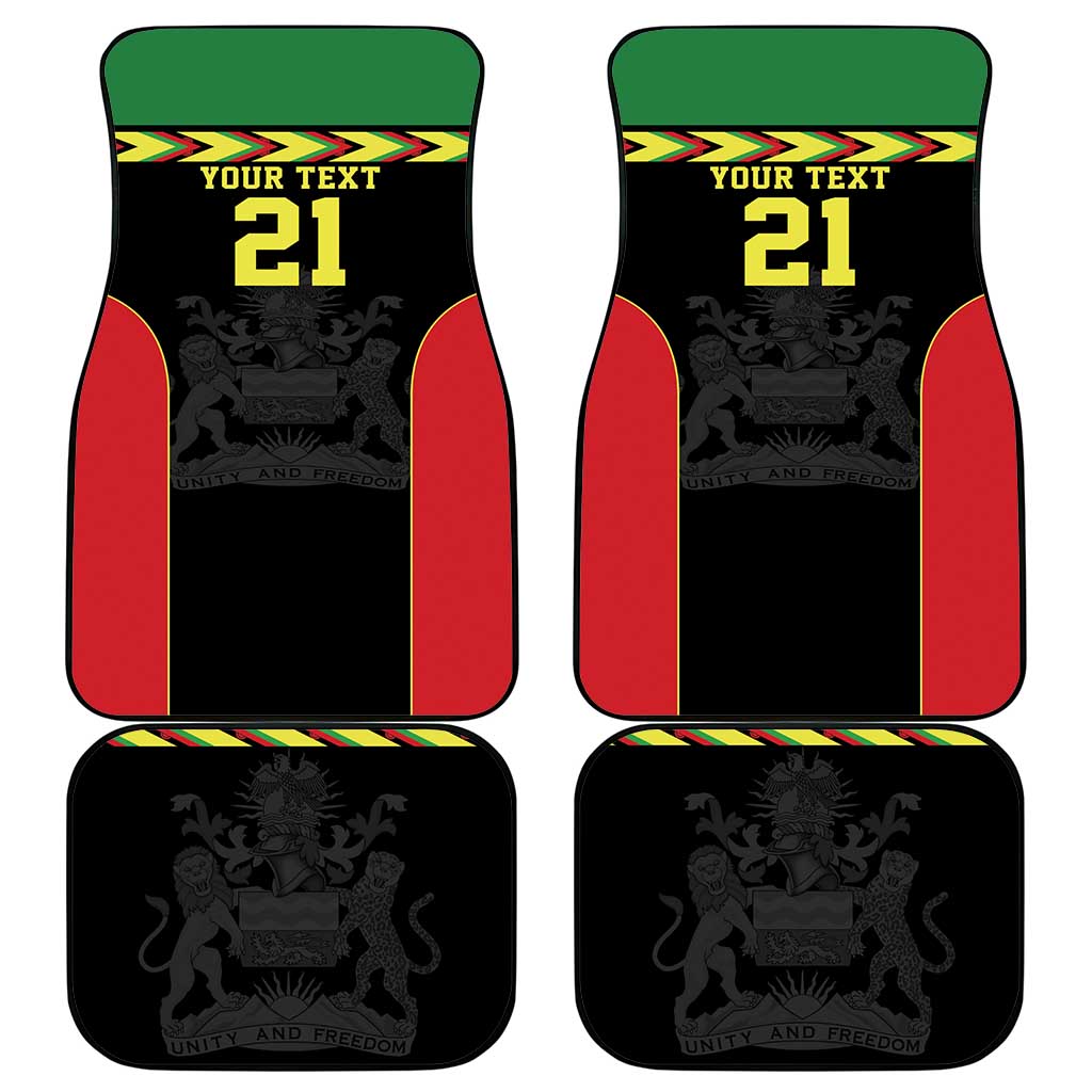 Custom Cricket Africa Malawi Car Mats Malawi Chevron Pattern - African Pride
