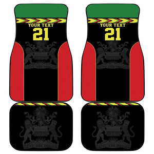 Custom Cricket Africa Malawi Car Mats Malawi Chevron Pattern - African Pride