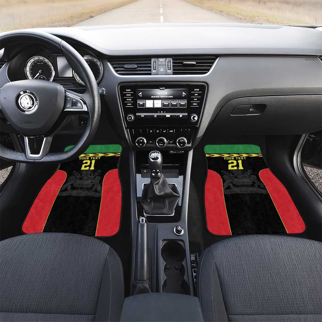 Custom Cricket Africa Malawi Car Mats Malawi Chevron Pattern - African Pride