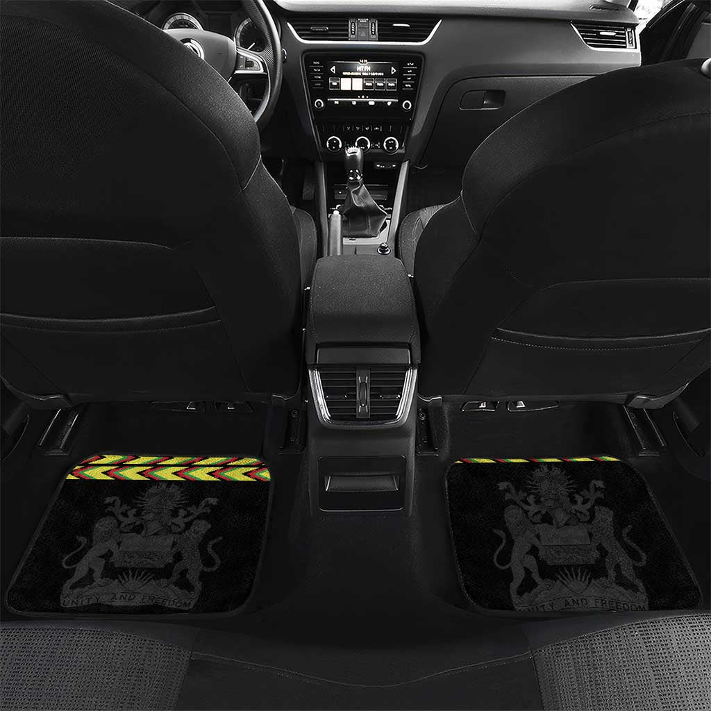 Custom Cricket Africa Malawi Car Mats Malawi Chevron Pattern - African Pride