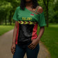 Custom Cricket Africa Malawi Cross Shoulder Shirt Malawi Chevron Pattern