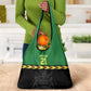 Custom Cricket Africa Malawi Grocery Bag Malawi Chevron Pattern - African Pride