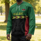 Custom Cricket Africa Malawi Hockey Jersey Malawi Chevron Pattern