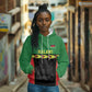 Custom Cricket Africa Malawi Hoodie Malawi Chevron Pattern - African Pride