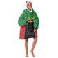 Custom Cricket Africa Malawi Kid Wearable Blanket Hoodie Malawi Chevron Pattern - African Pride