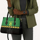 Custom Cricket Africa Malawi Leather Bag Malawi Chevron Pattern