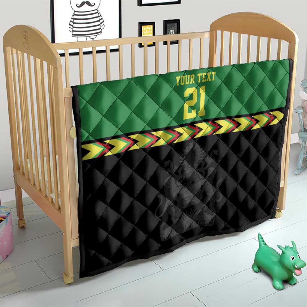 Custom Cricket Africa Malawi Quilt Malawi Chevron Pattern - African Pride
