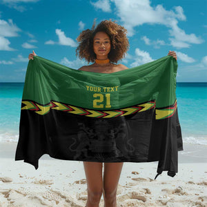 Custom Cricket Africa Malawi Sarong Malawi Chevron Pattern - African Pride