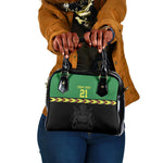 Custom Cricket Africa Malawi Shoulder Handbag Malawi Chevron Pattern - African Pride