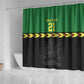 Custom Cricket Africa Malawi Shower Curtain Malawi Chevron Pattern - African Pride
