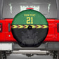 Custom Cricket Africa Malawi Spare Tire Cover Malawi Chevron Pattern - African Pride
