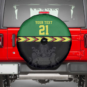 Custom Cricket Africa Malawi Spare Tire Cover Malawi Chevron Pattern - African Pride