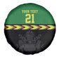 Custom Cricket Africa Malawi Spare Tire Cover Malawi Chevron Pattern - African Pride