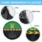 Custom Cricket Africa Malawi Spare Tire Cover Malawi Chevron Pattern - African Pride