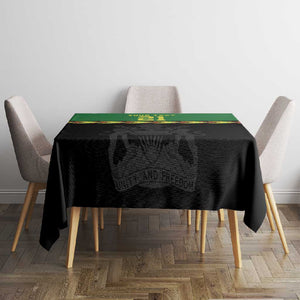Custom Cricket Africa Malawi Tablecloth Malawi Chevron Pattern - African Pride