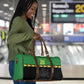 Custom Cricket Africa Malawi Travel Bag Malawi Chevron Pattern