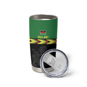 Custom Cricket Africa Malawi Tumbler Cup Malawi Chevron Pattern - African Pride