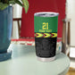 Custom Cricket Africa Malawi Tumbler Cup Malawi Chevron Pattern - African Pride