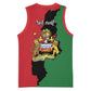 Malawi Flag Map Basketball Jersey Simple Malawi Emblem Coat of Arms - African Pride