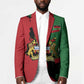 Personalized  Malawi Flag Map Blazer Simple Malawi Emblem Coat of Arms