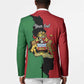Personalized  Malawi Flag Map Blazer Simple Malawi Emblem Coat of Arms
