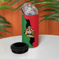 Malawi Flag Map 4 in 1 Can Cooler Tumbler Simple Malawi Emblem Coat of Arms - African Pride