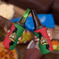 Malawi Flag Map 4 in 1 Can Cooler Tumbler Simple Malawi Emblem Coat of Arms - African Pride
