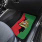 Malawi Flag Map Car Mats Simple Malawi Emblem Coat of Arms - African Pride