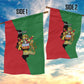 Malawi Flag Map Garden Flag Simple Malawi Emblem Coat of Arms - African Pride