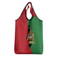 Malawi Flag Map Grocery Bag Simple Malawi Emblem Coat of Arms - African Pride