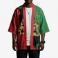 Personalized  Malawi Flag Map Kimono Simple Malawi Emblem Coat of Arms