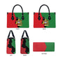 Personalized  Malawi Flag Map Leather Bag Simple Malawi Emblem Coat of Arms