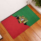 Malawi Flag Map Rubber Doormat Simple Malawi Emblem Coat of Arms - African Pride