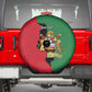 Malawi Flag Map Spare Tire Cover Simple Malawi Emblem Coat of Arms - African Pride