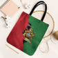 Personalized  Malawi Flag Map Tote Bag Simple Malawi Emblem Coat of Arms
