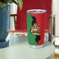 Malawi Flag Map Tumbler Cup Simple Malawi Emblem Coat of Arms - African Pride