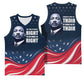 Honor MLK African-American Civil Rights Leaders Basketball Jersey The Time Is Always Right To Do What Is Right - African Pride