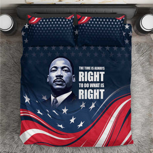 Honor MLK African-American Civil Rights Leaders Bedding Set The Time Is Always Right To Do What Is Right